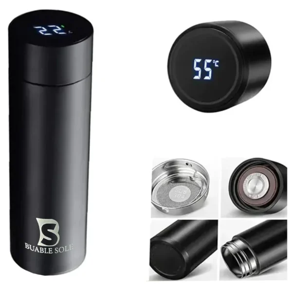 Smart Water Bottle 500ML – LED Temperature Display, Vacuum Insulated Flask, Hot & Cold Travel Mug - Image 6