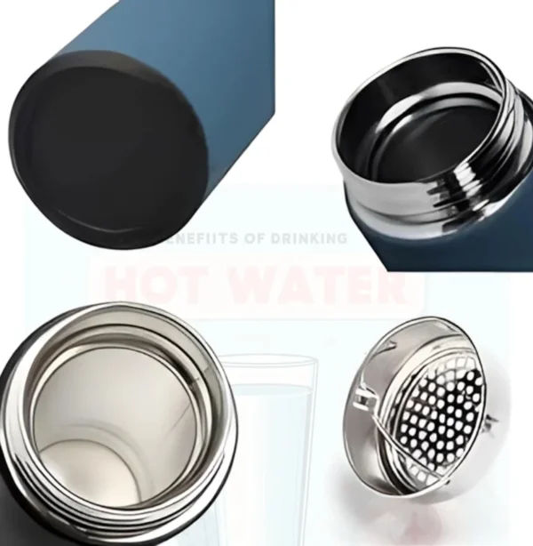 500ML Insulated Stainless Steel Water Bottle – Leakproof Hot & Cold Travel Flask - Image 5
