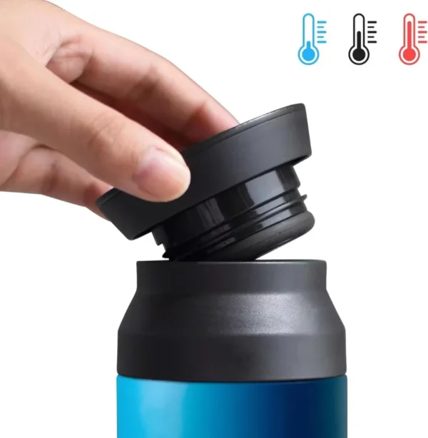 500ML Insulated Stainless Steel Water Bottle – Leakproof Hot & Cold Travel Flask - Image 6