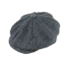 Peaky Blinders Newsboy Flat Cap Hat – Tommy Shelby Style Herringbone Baker Boy 1920s
