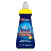 Finish Dishwasher Rinse Aid Shine Lemon 400ml – Glass Spot Prevention & Faster Drying – UK