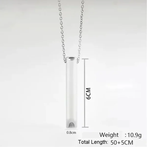 Stress Relief Breathing Necklace – Breathlace for Anxiety, Quit Smoking & Anti-Vaping Support – Mindful Exhale Tool - Image 10