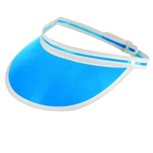 Adults Poker Sun Visor Hats – Pack of 3 Retro 1980s Golf Tennis Fancy Dress Caps for Hen Party, Stag, or Costume