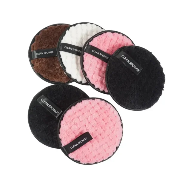 Reusable Makeup Remover Pads – Pack of 4 Washable Microfiber Facial Cleansing Rounds - Image 11