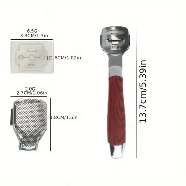 2x Foot File Rasp Callus Remover – Double Sided Pedicure Tool for Hard Dead Skin, Heel & Foot Scrubber - Image 4